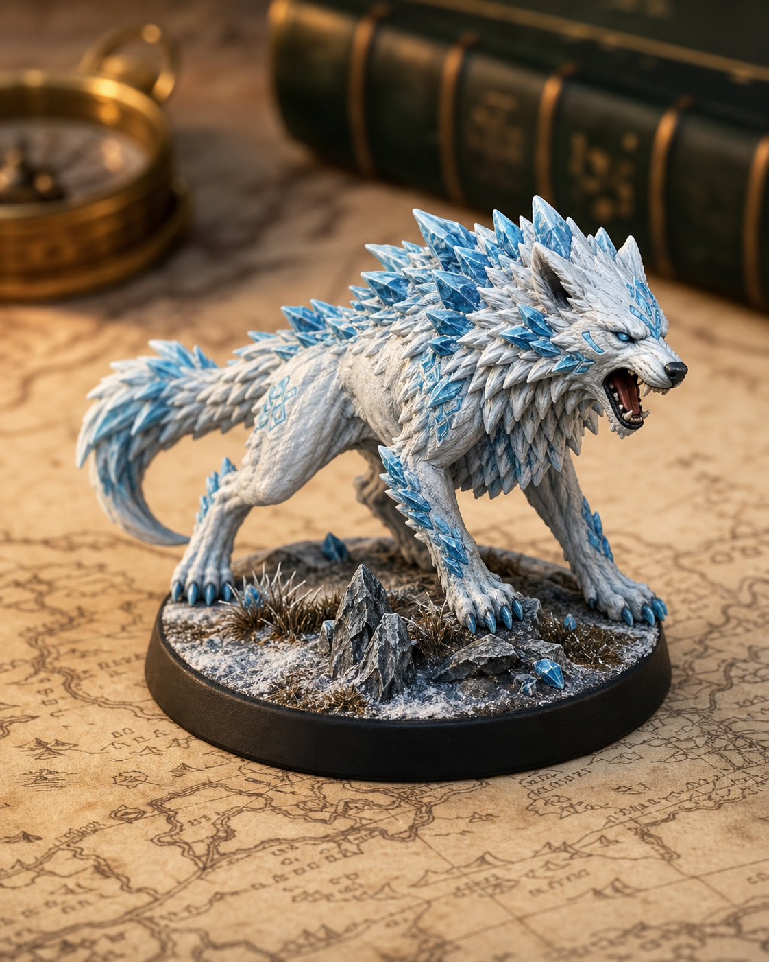 Painted Frostfang Beast